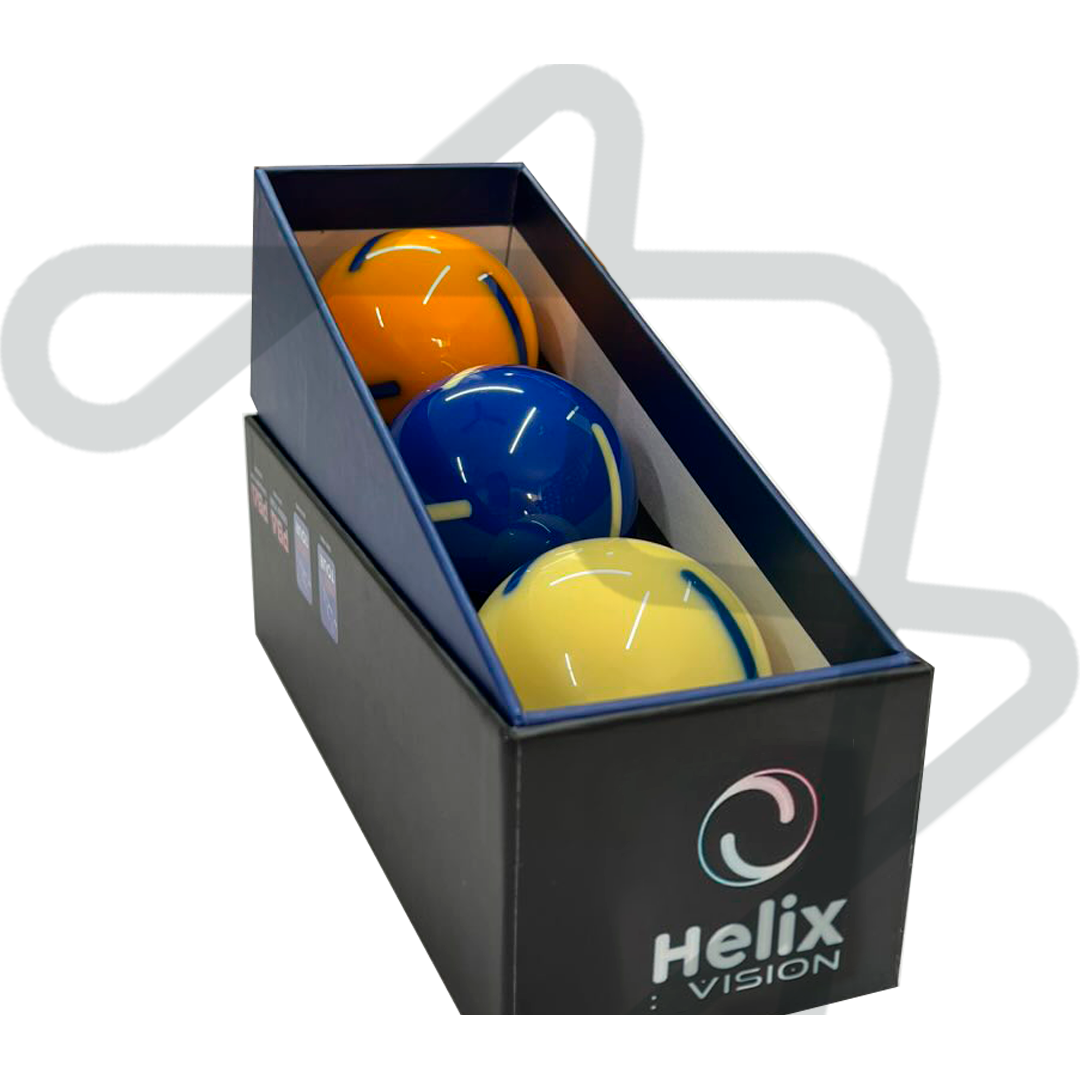 Bolas Bolas HELIX VISION Con Raya Azul